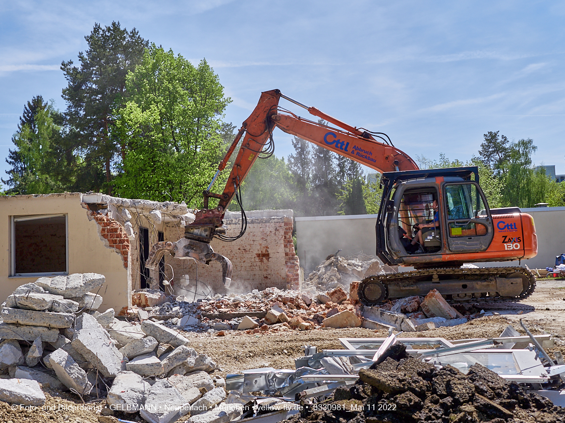 11.05.2022 - Baustelle am Haus für Kinder in Neuperlach